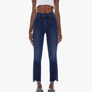 MOTHER The Insider Crop Step Fray in Movin’ On Up size 27